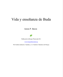 Vida y enseñanzas de Buda